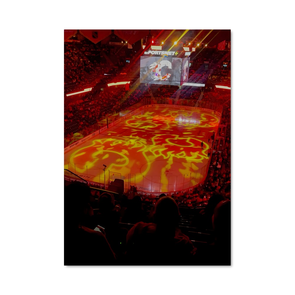 Poster Calgary Arena: Échos de Passion
